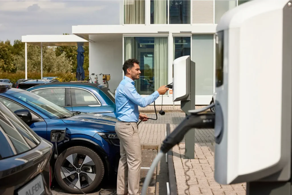 Alfen Double Pro Line bij bedrijf