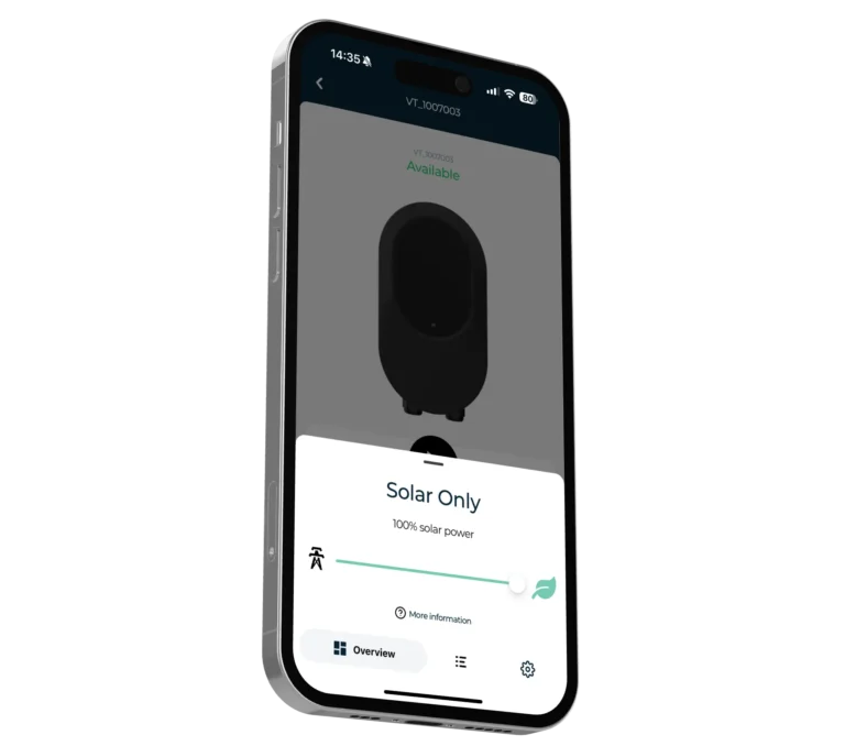 Volt Time app solar laden